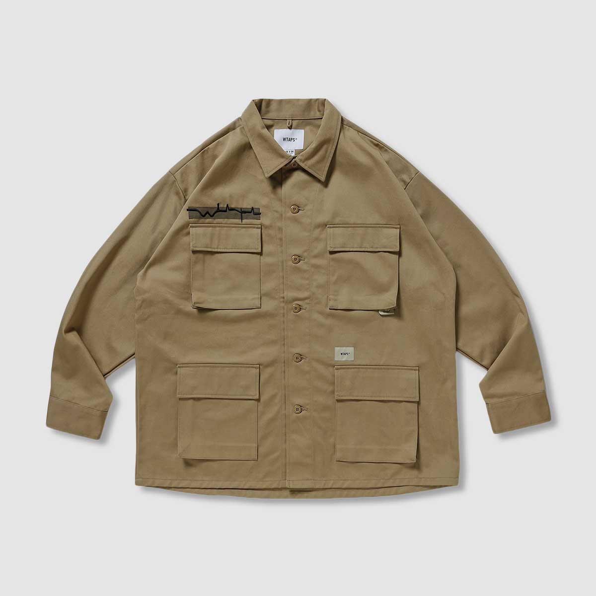 決算特価送料無料 WTAPS WTAPS 外套及戶外衣服 JUNGLE LS/SHIRT.COTTON.CANVAS ジャケット/アウター