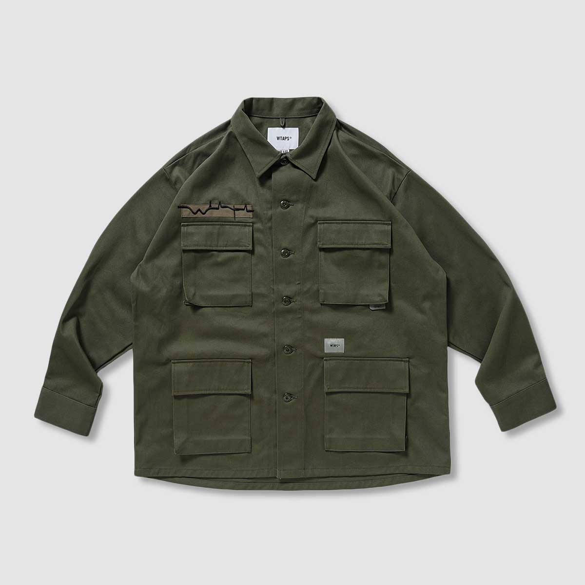 INVINCIBLE - JUNGLE 01 / LS / COTTON. TWILL