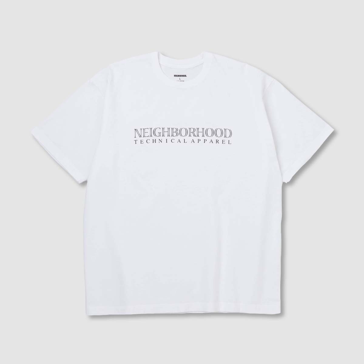 メンズ neighborhood ネイバーフッド ロンt ロゴ xl | cubeselection.com