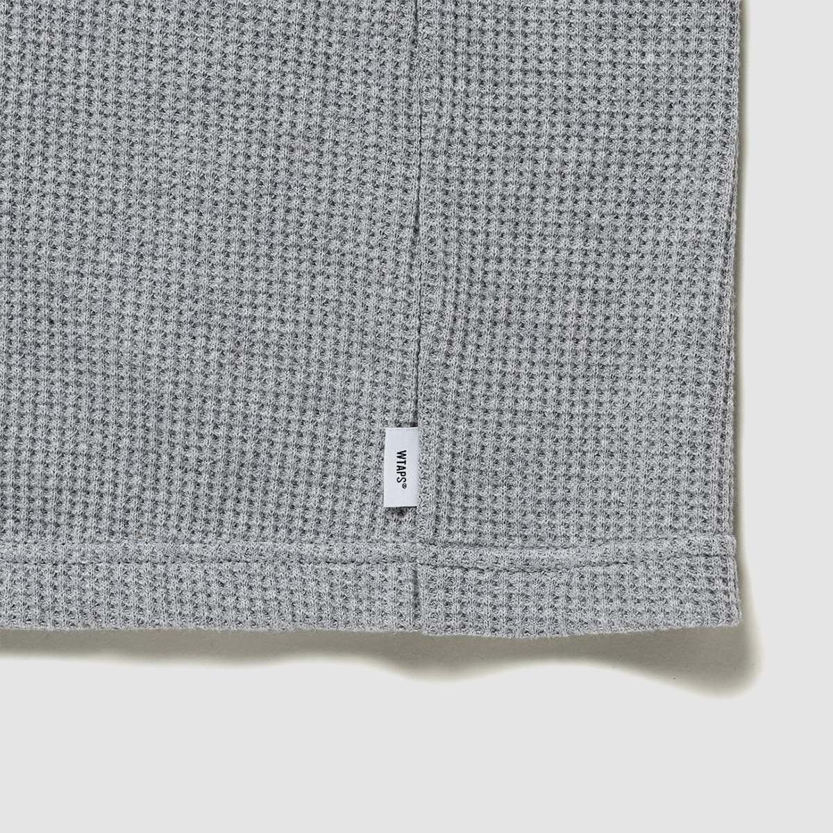 WTAPS WAFFLE / LS / COTTON. LOOSE. SIGN-