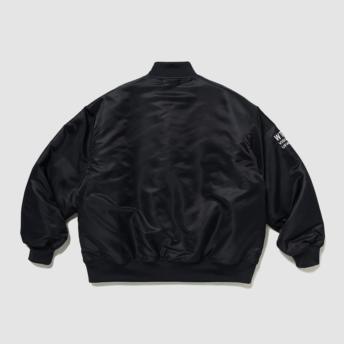 オンラインストア限定 Wtaps NYLON Team JACKET TWILL / TWILL薄棉刺绣