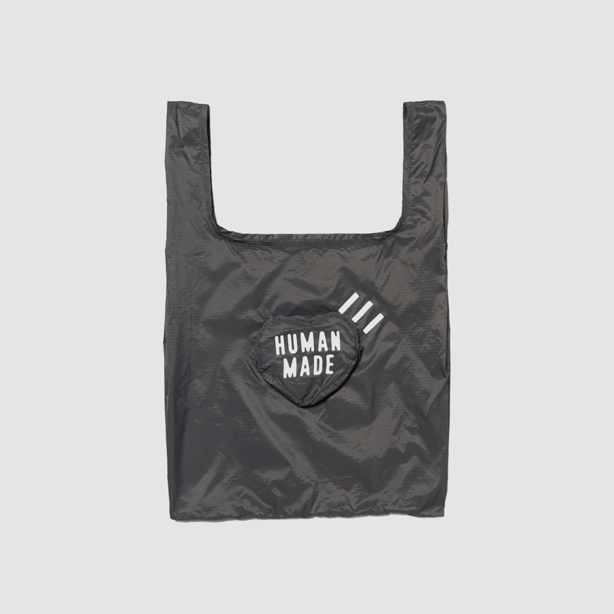 ヒューマンメイド　HEART SHOPPER BAG カーキ　グリーン ヒューマンメイド HEART SHOPPER BAG カーキ グリーン - メルカリ