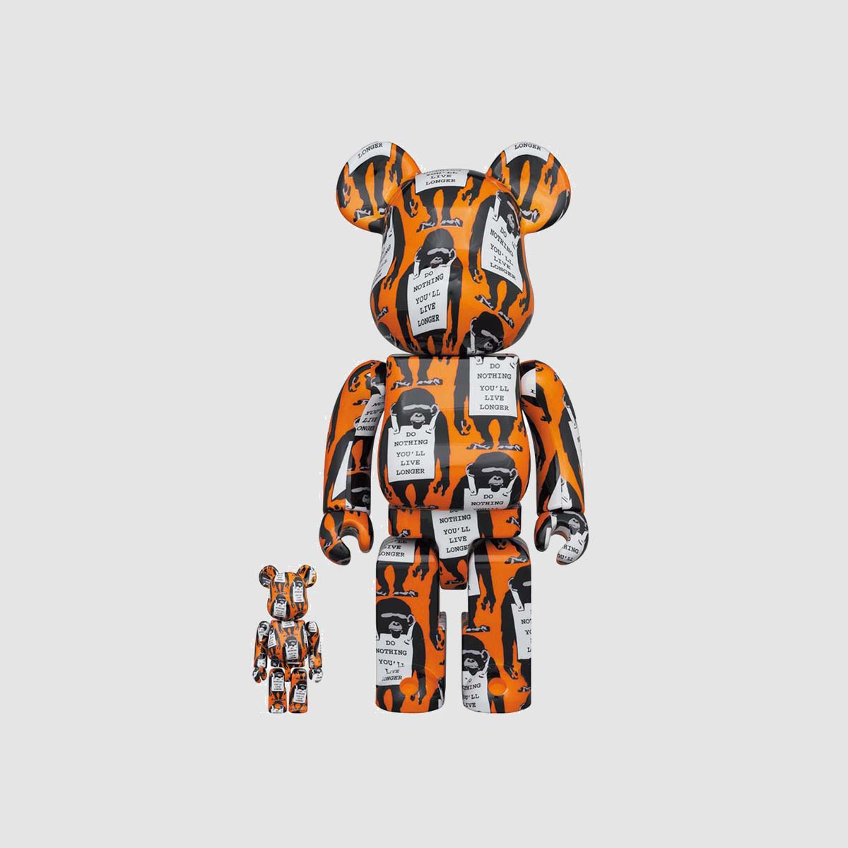 INVINCIBLE - BE@RBRICK MONKEY SIGN 100％ & 400%
